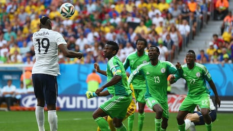 Paul Pogba Goal 78' | France v Nigeria | 2014 FIFA World Cup Brazil™