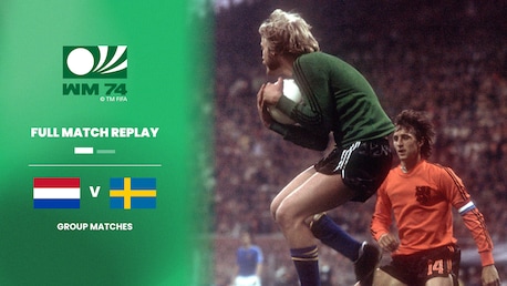 Netherlands v Sweden | Group 3 | 1974 FIFA World Cup Germany™ | Full Match Replay