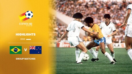 Brasil x Nova Zelândia | Grupo 6 | Copa do Mundo da FIFA Espanha 1982™ | Melhores momentos