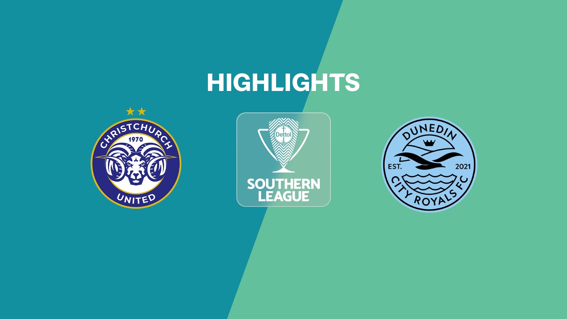 Christchurch United - Dunedin City Royals | Ligue du Sud | Ligue Nationale 2025 | Résumé vidéo