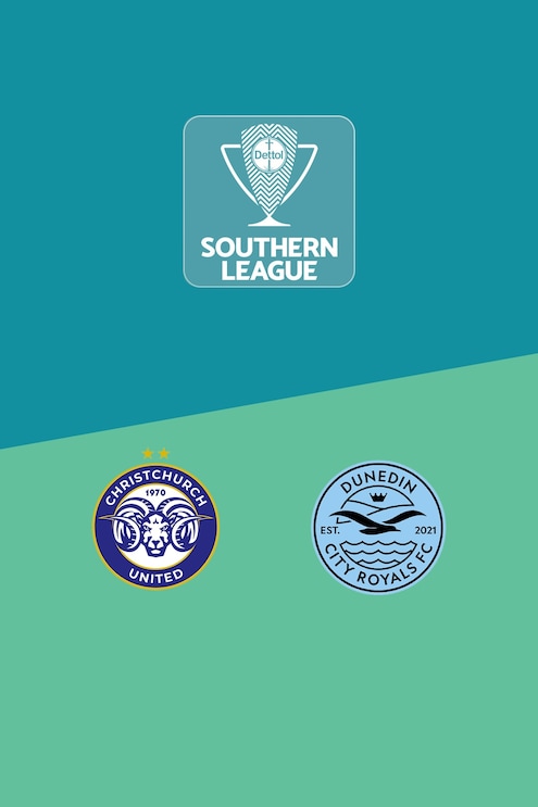 Christchurch United x Dunedin City Royals | Liga Sul | Liga Nacional 2025 | Jogo completo