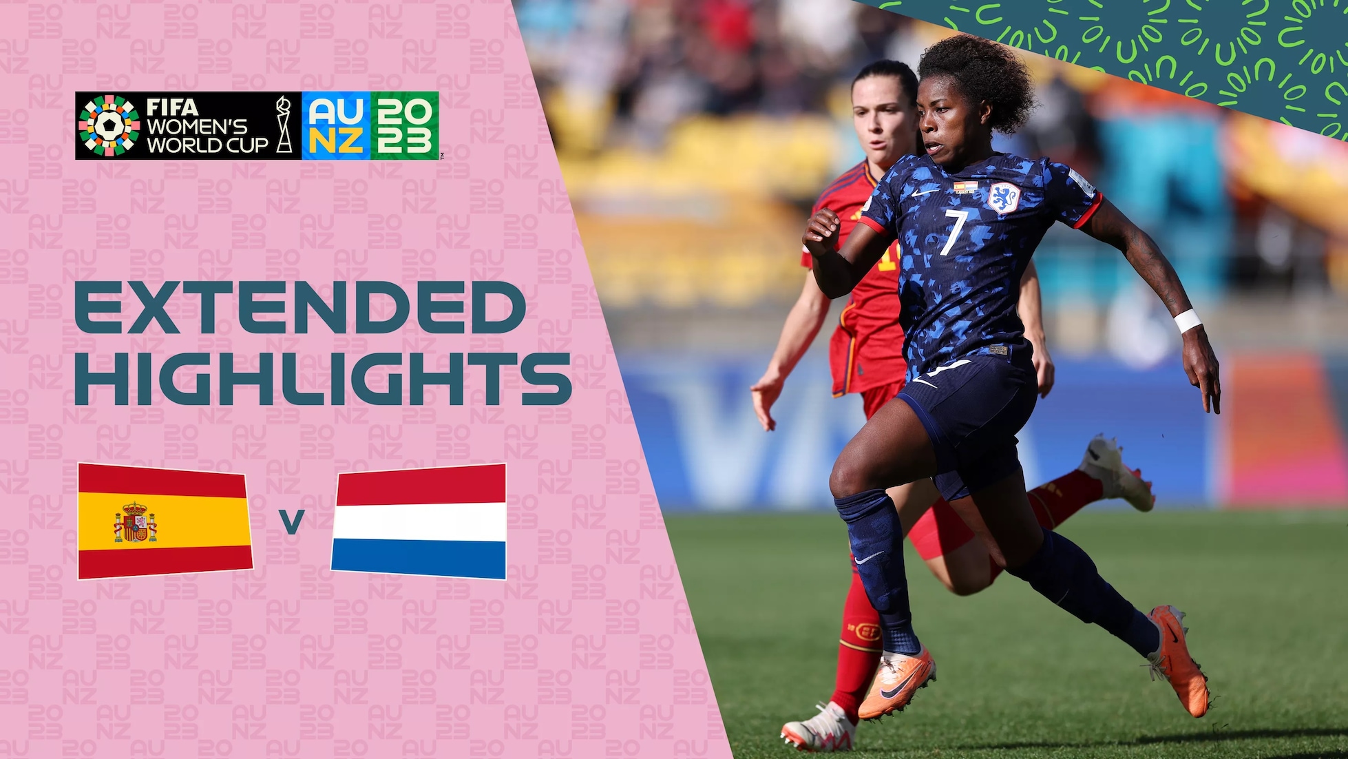 España vs Países Bajos | Cuartos de final | Copa Mundial Femenina de la FIFA Australia & Nueva Zelanda 2023™ | Highlights Extendidos