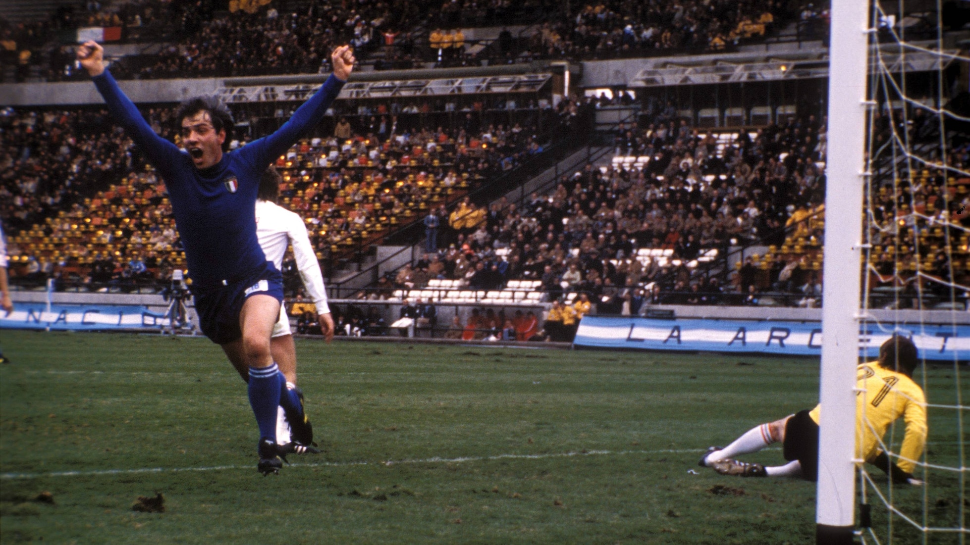 Das Tor von Roberto Bettega 36' | Italien - Ungarn | FIFA Fussball-Weltmeisterschaft Argentinien 1978™