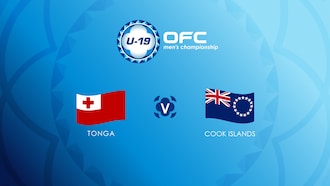 Tonga v Cook Islands | OFC U-19 Men's Championship Qualifying| Jogo completo