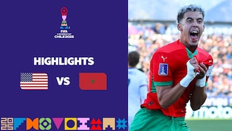 USA v Morocco | Quarter-finals | FIFA U-20 World Cup Chile 2025™ | Highlights