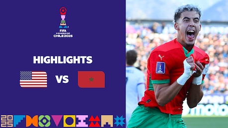 EE. UU. vs Marruecos | Cuartos de final | Copa Mundial Sub-20 de la FIFA Chile 2025™ | Highlights
