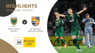 Tokyo Verdy Beleza v AC Nagano Parceiro Ladies | Group A | WE League Kracie Cup | Highlights