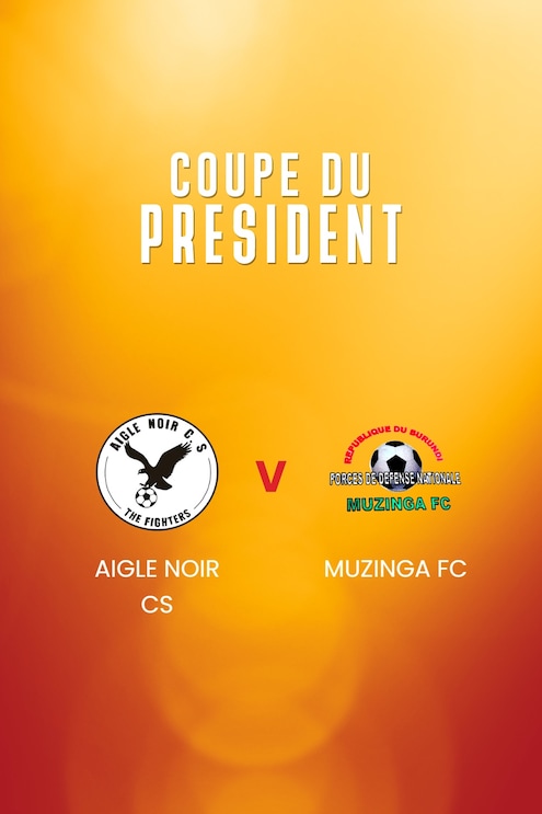 Aigle Noir CS - Muzinga FC | Achtelfinale | Coupe du Président 2025 | Spiel in voller Länge