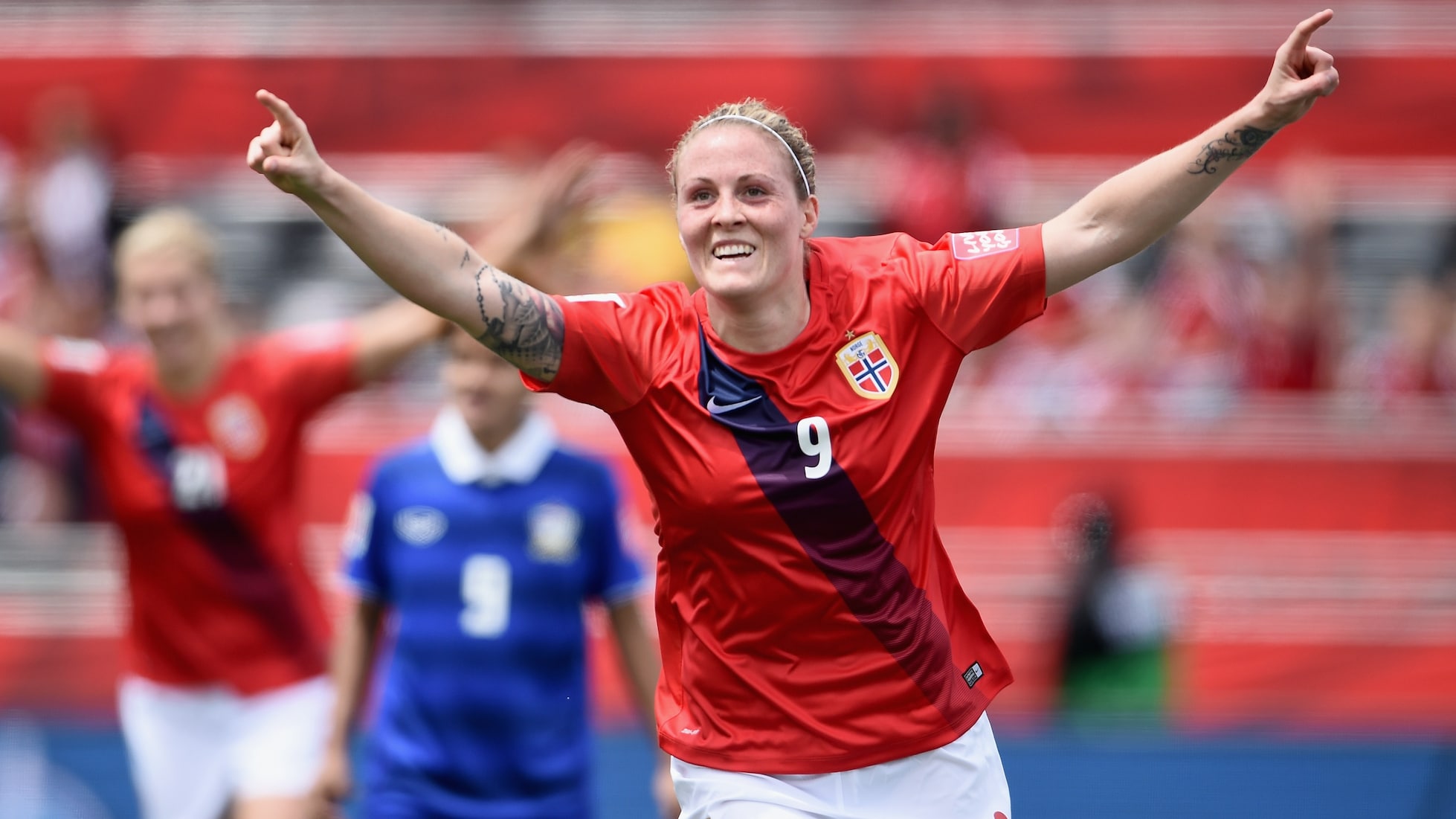 Gol de Isabell Herlovsen aos 33' | Noruega - Tailândia | Copa do Mundo Feminina FIFA 2015, no Canadá
