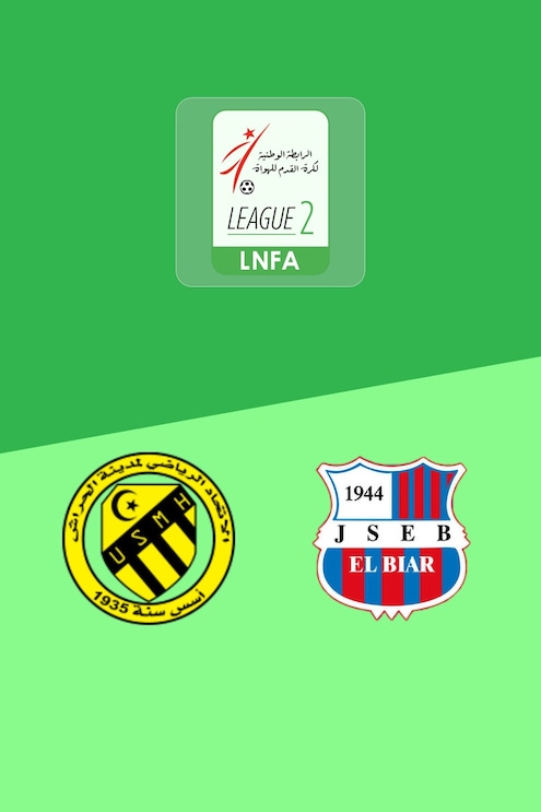 USM El Harrach x JS El Biar | Ligue 2 2025/26 | Jogo completo