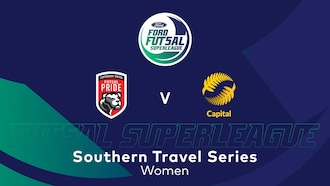 Canterbury United Pride vs Capital Futsal | SuperLiga de Fútbol Sala Ford 2025 (Femenina) | Partido completo