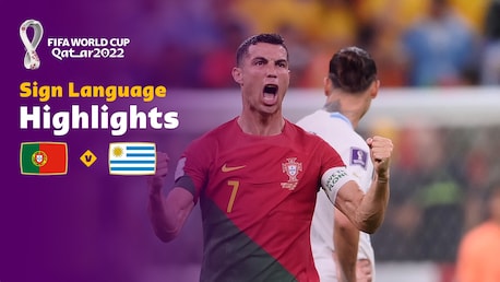 Portugal x Uruguai | Grupo H | Copa do Mundo FIFA de 2022, no Qatar | Melhores momentos (Linguagem de sinais)