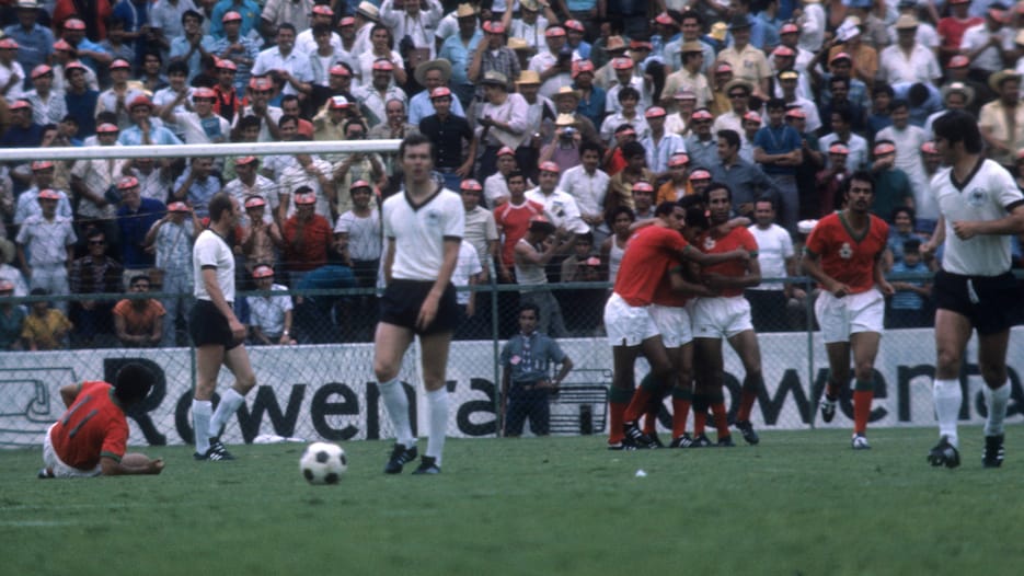 Gol di Houmane Jarir 21' | Germania Ovest-Marocco | Coppa del Mondo della FIFA Messico 1970