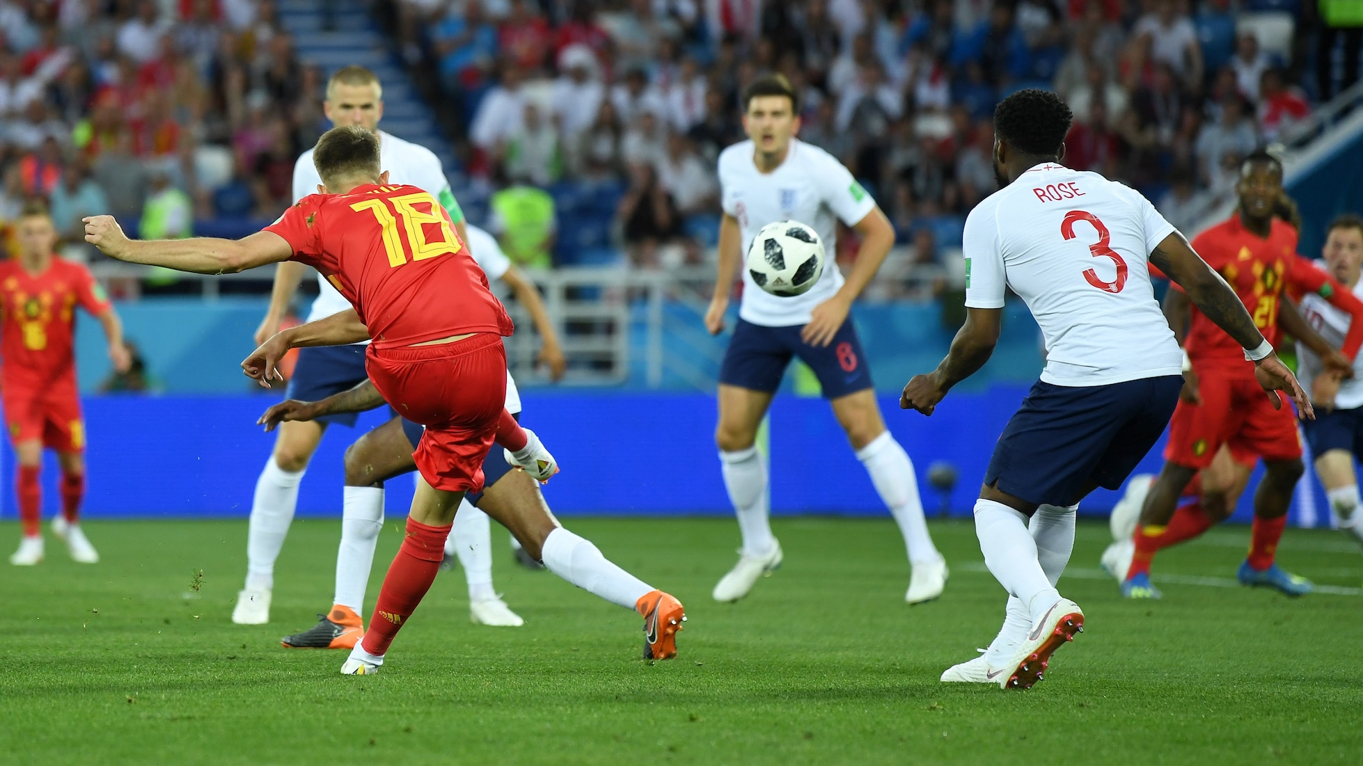 Adnan Januzaj Goal 51' | England v Belgium | 2018 FIFA World Cup Russia™