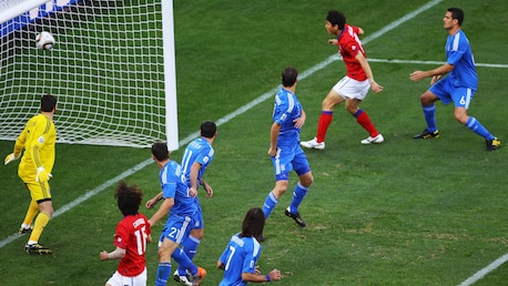 Gol de Lee Jung Soo 6' | República de Corea vs Grecia | Copa Mundial de la FIFA Sudáfrica 2010™