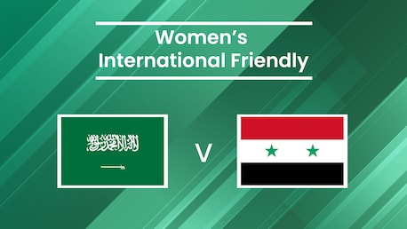 Arabia Saudí v Siria | Amistoso Internacional Femenino | Partido completo