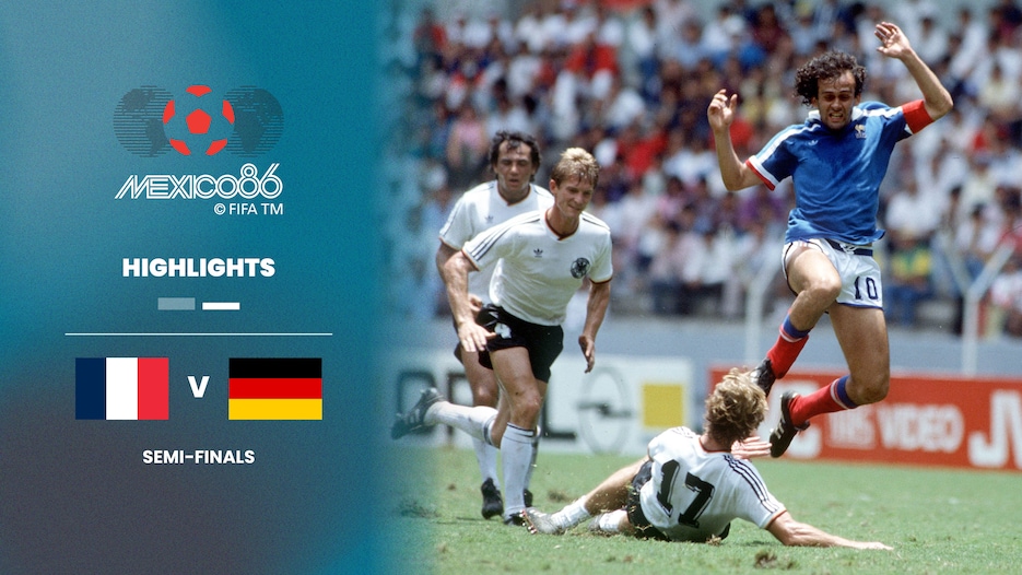 Frankreich - Bundesrepublik Deutschland | Halbfinale | FIFA Fussball-Weltmeisterschaft Mexiko 1986™ | Highlights