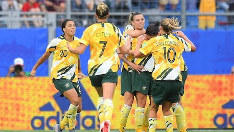 Gol de Chloe Logarzo aos 57' | Austrália - Brasil | Copa do Mundo Feminina FIFA 2019, no França