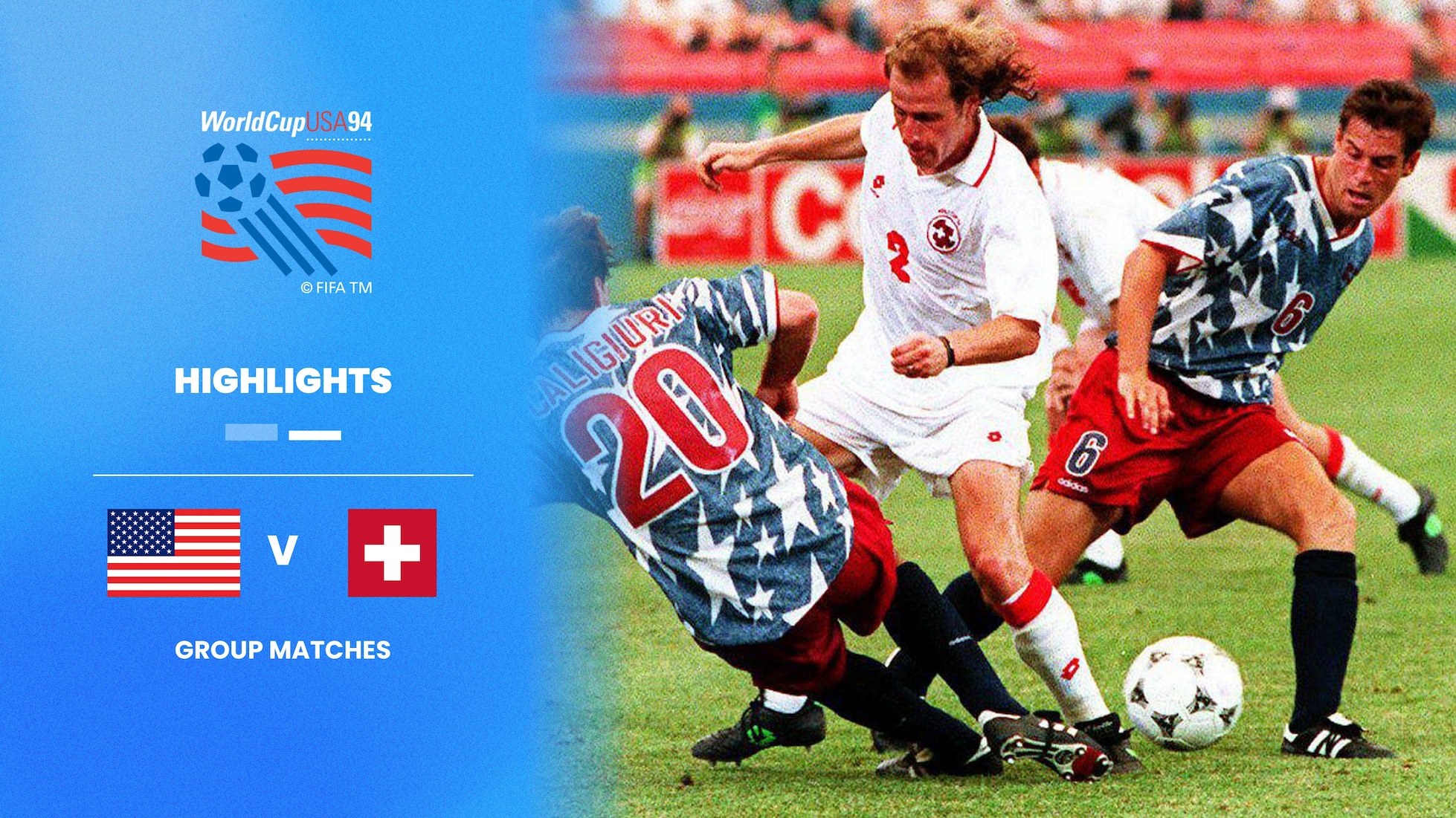 États-Unis - Suisse | Groupe A | Coupe du Monde de la FIFA, États-Unis 1994™ | Résumé vidéo
