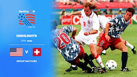 États-Unis - Suisse | Groupe A | Coupe du Monde de la FIFA, États-Unis 1994™ | Résumé vidéo