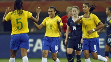 Gol de Marta aos 23' | Brasil - Austrália | Copa do Mundo Feminina FIFA 2007, no China
