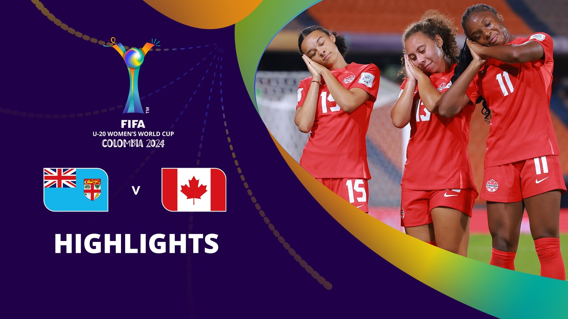 Fiji v Canada | Group B | FIFA U-20 Women's World Cup Colombia 2024™ | Highlights