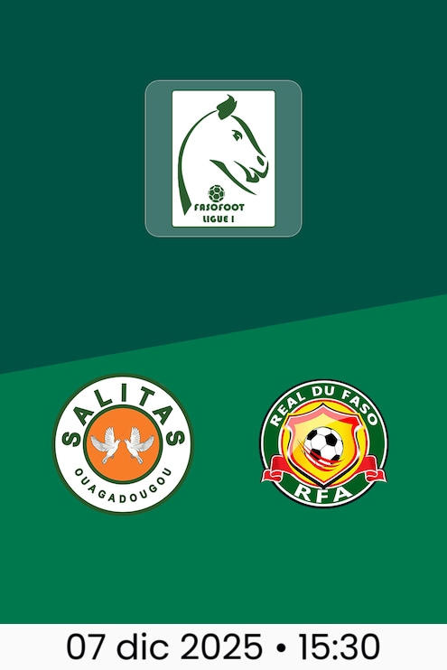 Salitas FC vs Real du Faso | Burkina Faso Ligue 1 2025-26