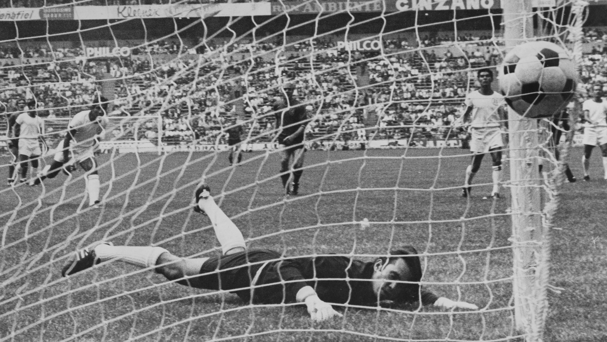 Tor von Wilfried van Moer 13' | Belgien - El Salvador | FIFA-Weltmeisterschaft Mexiko 1970™