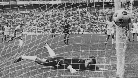 But de Wilfried van Moer 13' | Belgique - Salvador | Coupe du Monde de la FIFA Mexique 1970™