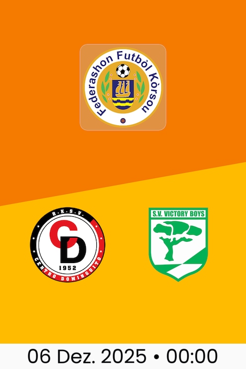 R.K.S.V. Centro Dominguito - S.V. Victory Boys | Curaçao Promé Divishon
