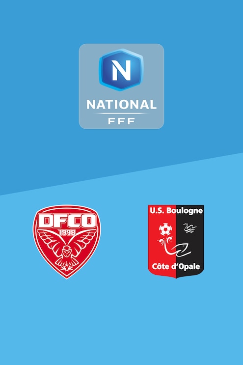 FCO Dijon - US Boulogne | Championnat National 2024/25 | Spiel in voller Länge