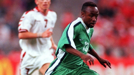 Gol de Tijani Babangida 76' | Nigeria vs Dinamarca | Copa Mundial de la FIFA Francia 1998™