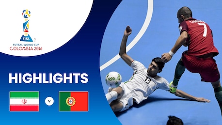 IR Iran v Portugal | Play-off for third place | FIFA Futsal World Cup Colombia 2016™ | Highlights