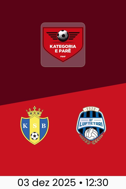 Burreli x AF Luftëtari | Kategoria e Parë 2025/26