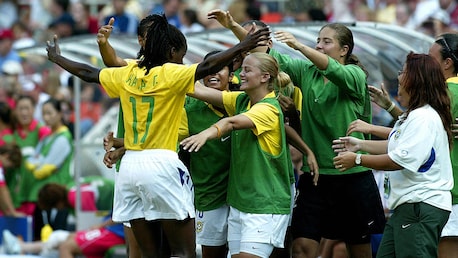 Katia Goal 55' | Brazil v Korea Republic | FIFA Women's World Cup USA 2003™