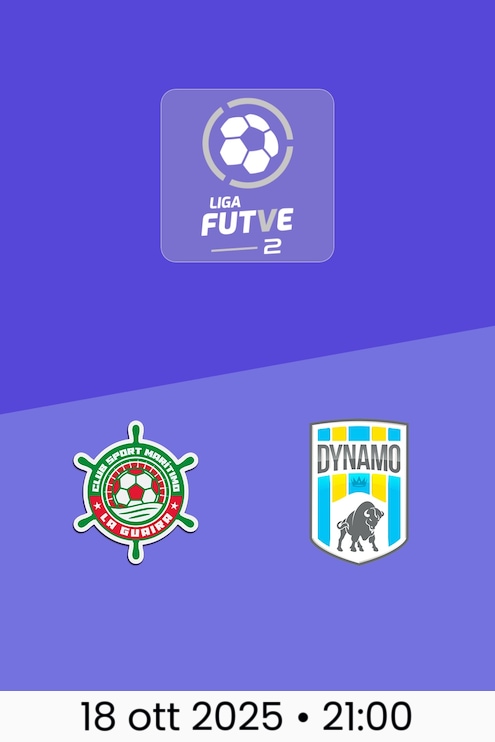 Marítimo La Guaira - Dynamo Puerto | Liga FUTVE 2 - 2025