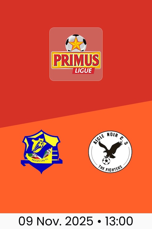 Ngozi City - Aigle Noir CS | Primus Ligue Burundi 2025/26