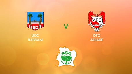 USC Bassam x OFC Adiake | Côte d'Ivoire Ligue 2 | Jogo Completo