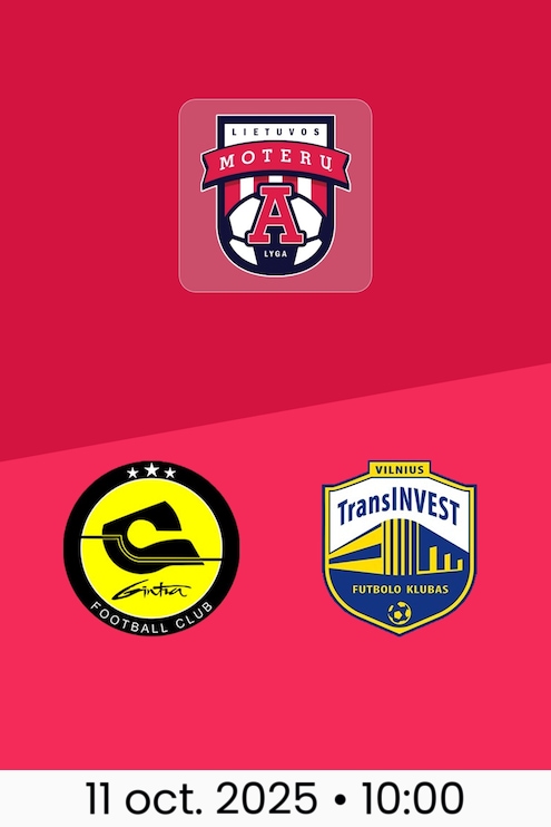FK Gintra - TransINVEST | Lega Femminile A 2025