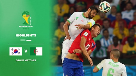 Corea del Sud - Algeria | Gruppo H | Coppa del Mondo FIFA Brasile 2014 | Highlights
