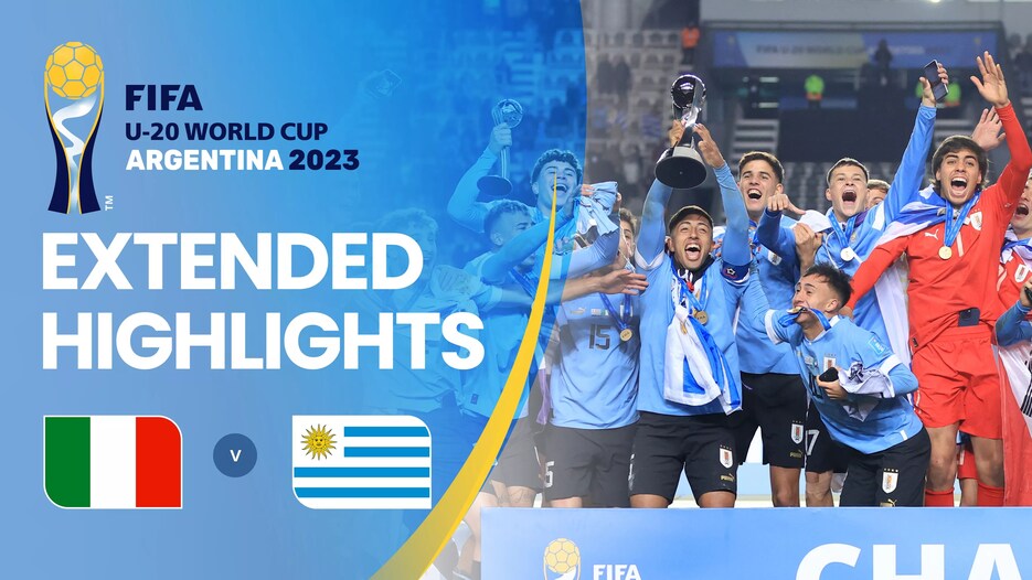 Uruguay vs Italia | Final | Copa Mundial Sub-20 de la FIFA Argentina 2023™ | Highlights Extendidos