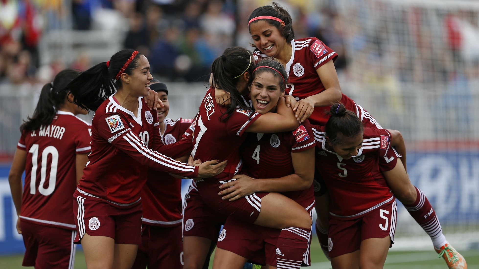 Veronica Perez Goal 35' | Colombia v Mexico | FIFA Women's World Cup Canada 2015™