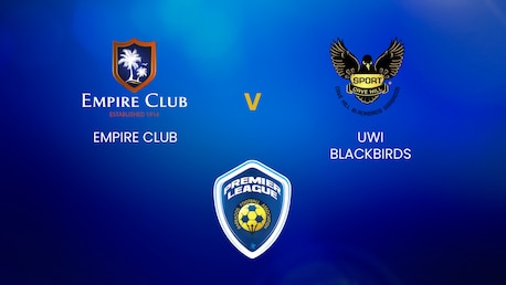 Empire Club v UWI Blackbirds | BFA Premier League | Full Match Replay