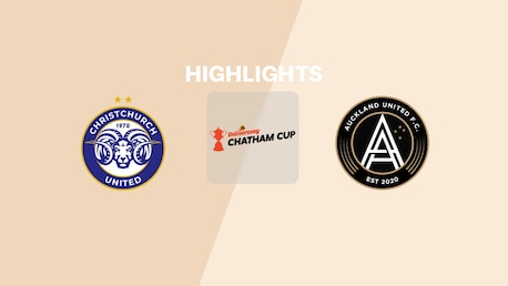Christchurch United x Auckland United | Quartas de final | Taça Chatham 2025 | Melhores momentos