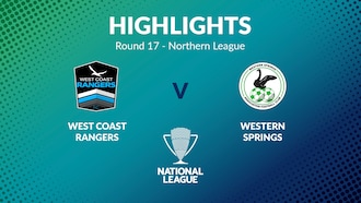 West Coast Rangers - Western Springs | Tour 17 | Northern League | Men's National League Regional Phase | Résumé vidéo