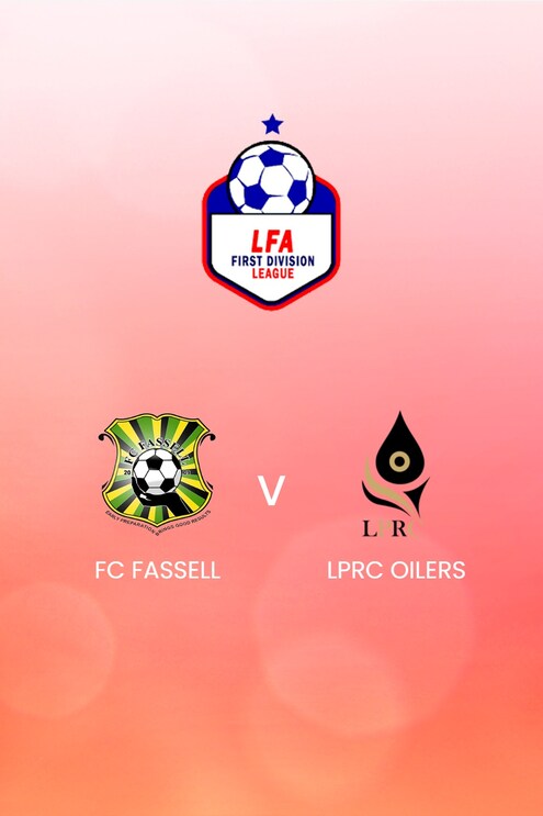 FC Fassell - LPRC Oilers | LFA First Division League 2024/25| Match completo