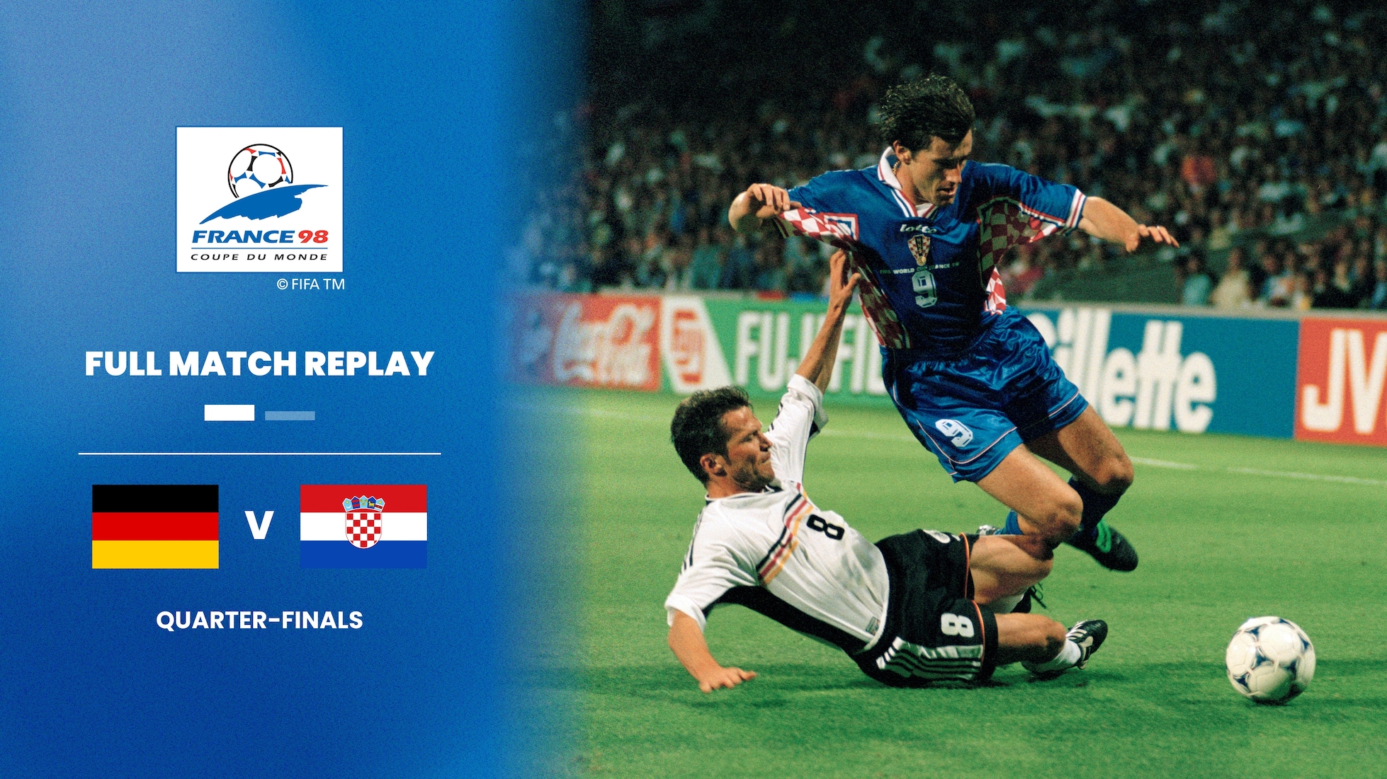 Germany v Croatia | Quarter-finals | 1998 FIFA World Cup France™ | Full Match Replay