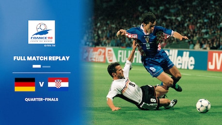 Allemagne - Croatie | Quarts de finale | Coupe du Monde de la FIFA, France 1998™ | Match complet