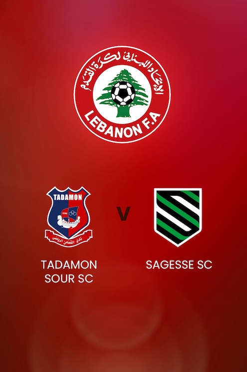Tadamon Sour x Sagesse SC | Lebanon First Division | Jogo completo  