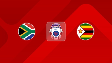Sudáfrica vs Zimbabue | Fase de grupos | HOLLYWOODBETS COSAFA Cup 2025 | Partido completo